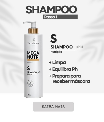 kit mega nutri shampoo mascara consicionador revelarium