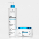 kit Shampoo e Mascara Ultra Reconstrução 500 ML- Revelarium