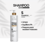 Kit Mega Nutri Shampoo Mascara Condicionador 500ml - Revelarium - Imagem 5