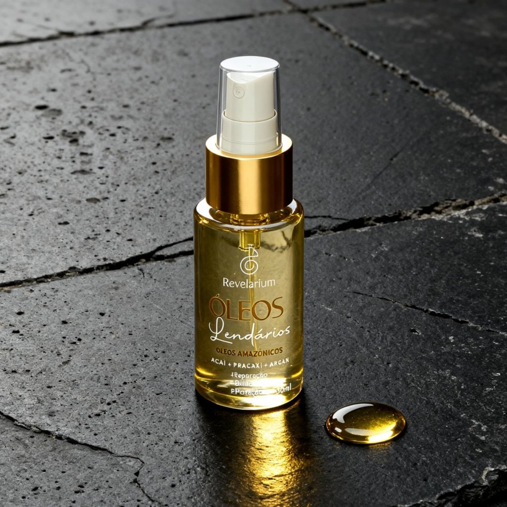 Revelarium Sérum Óleo de Argan 30ml Reparador Pontas Anti Frizz