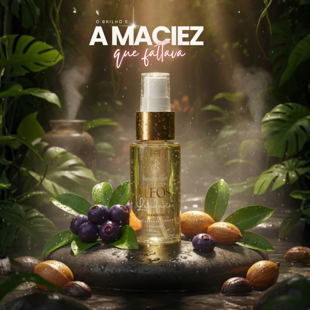 Óleo Lendário Blend Amazônico Revelarium 30ml Nutrição Brilho