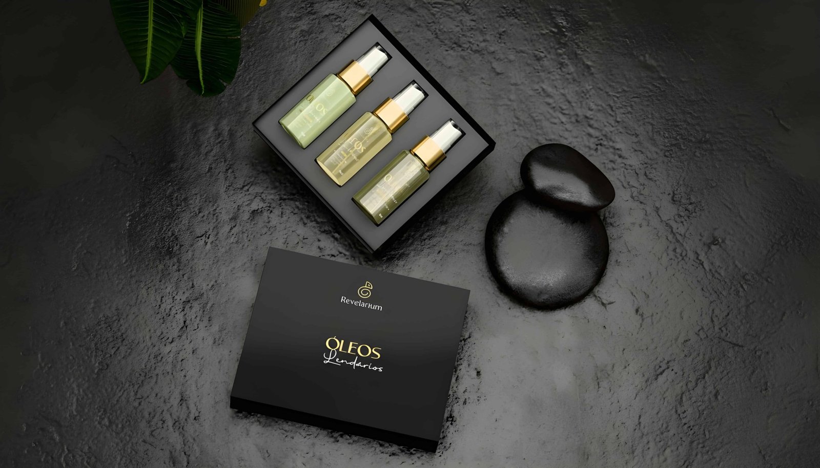 KIT Óleo Lendário Sérum Argan blond amazônia Tônico Revelarium 30ml Brilho Reparação