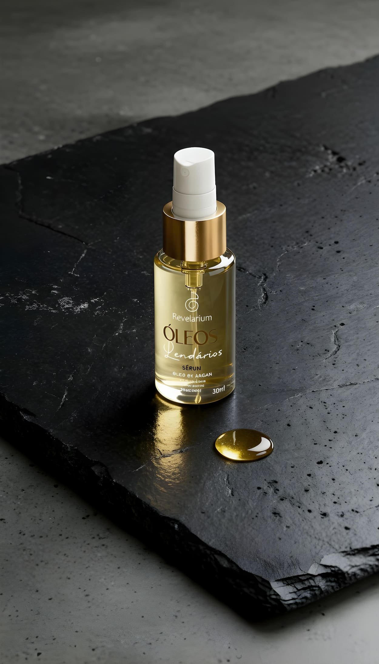 Revelarium Sérum Óleo de Argan 30ml Reparador Pontas Anti Frizz