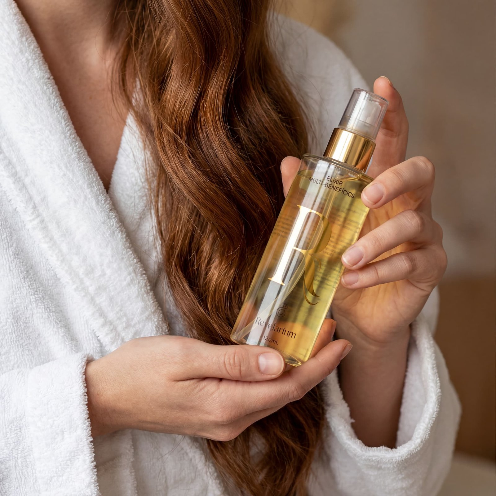 Óleo-com-Ácido-Hialurônico-Óleo-de-Argan-e-Pracaxi-Finalizador-com-Alecrim-Cosmético-Multifuncional-Elixir