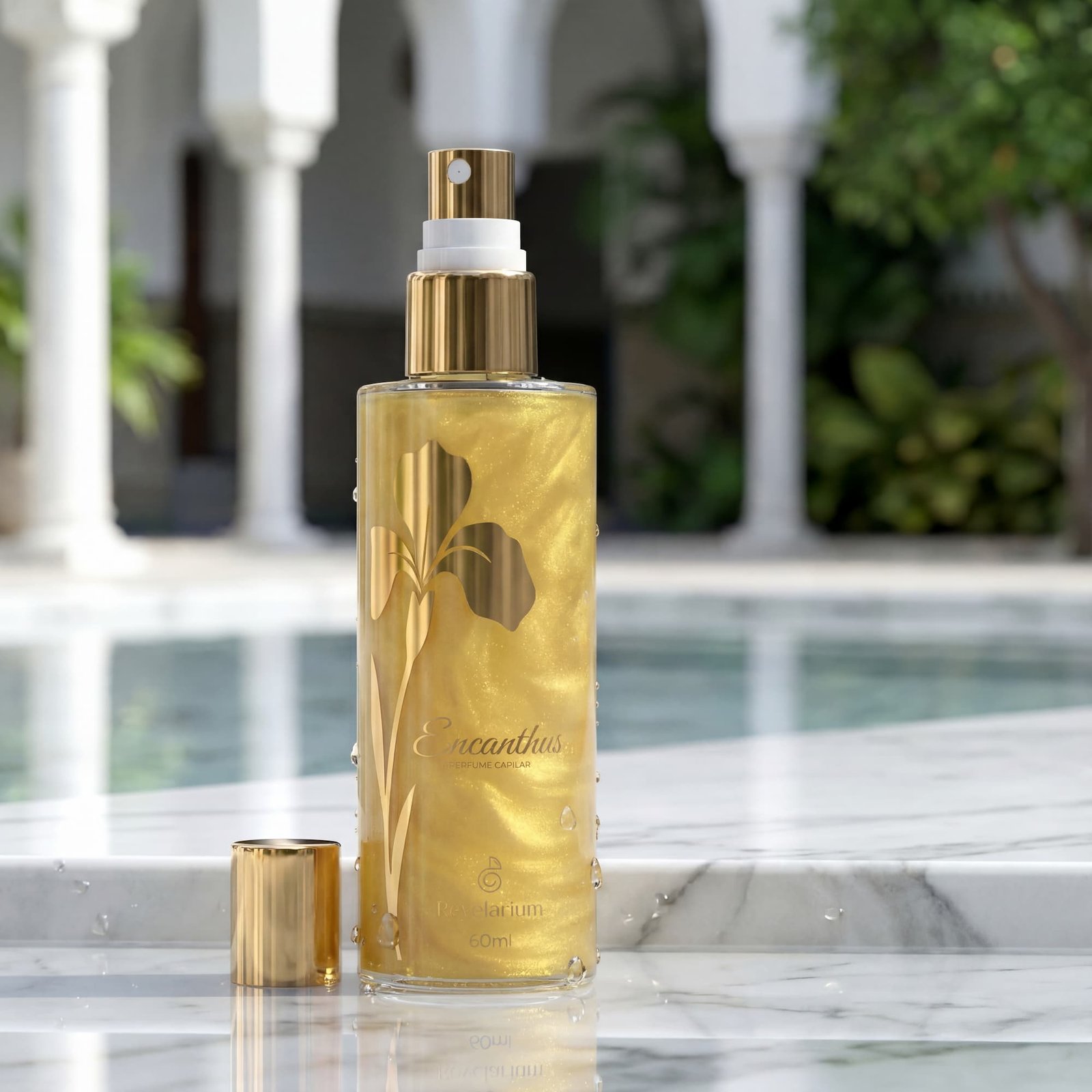 perfume capilar sem álcool feminino para cabelo que não resseca óleo seco - Encanthus Revelarium 1x1 - 3