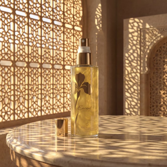 perfume capilar sem álcool feminino para cabelo que não resseca óleo seco - Encanthus Revelarium 1x1 - 3